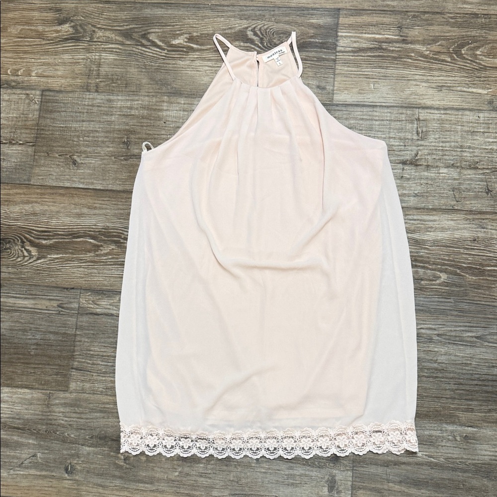 Elegant Cream Mini Dress